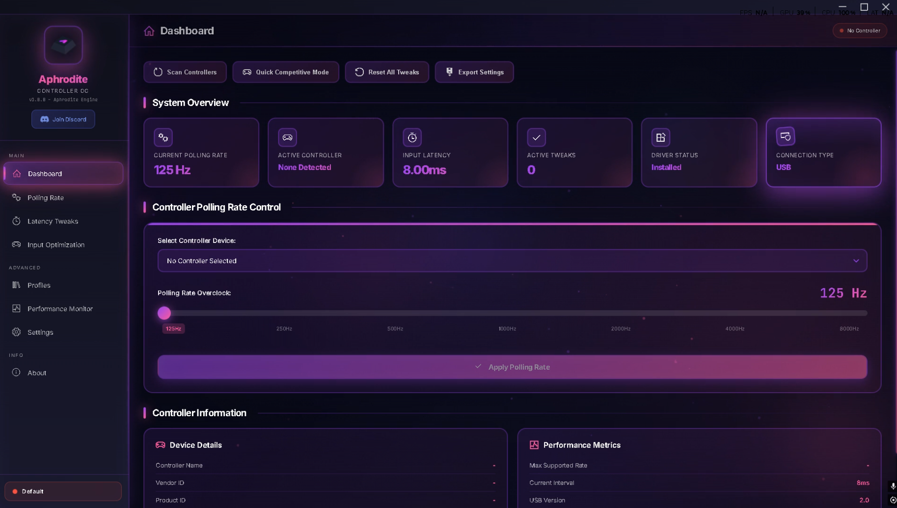 Controller Overclock preview