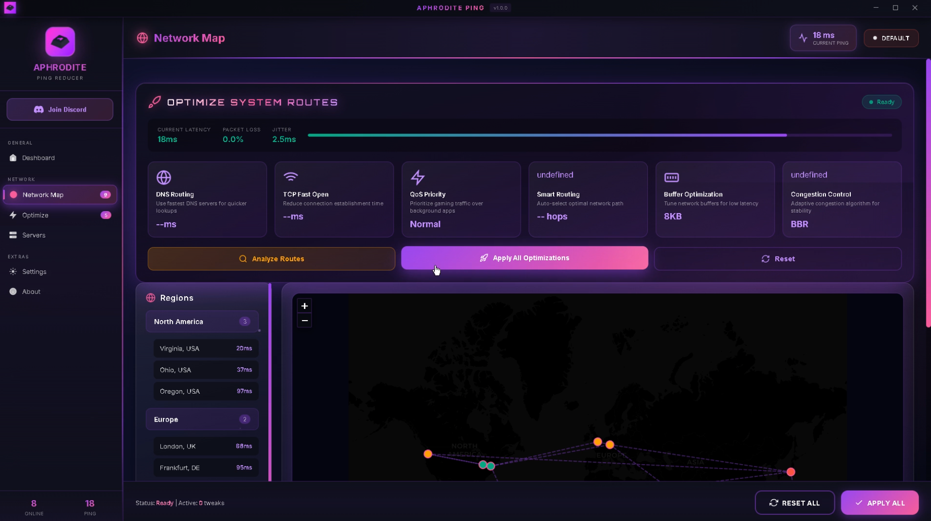 Ping Reducer preview